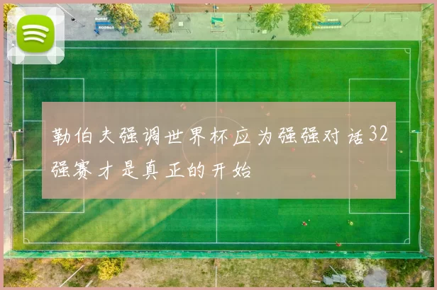 勒伯夫强调世界杯应为强强对话32强赛才是真正的开始