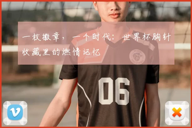 一枚徽章，一个时代：世界杯胸针收藏里的燃情记忆