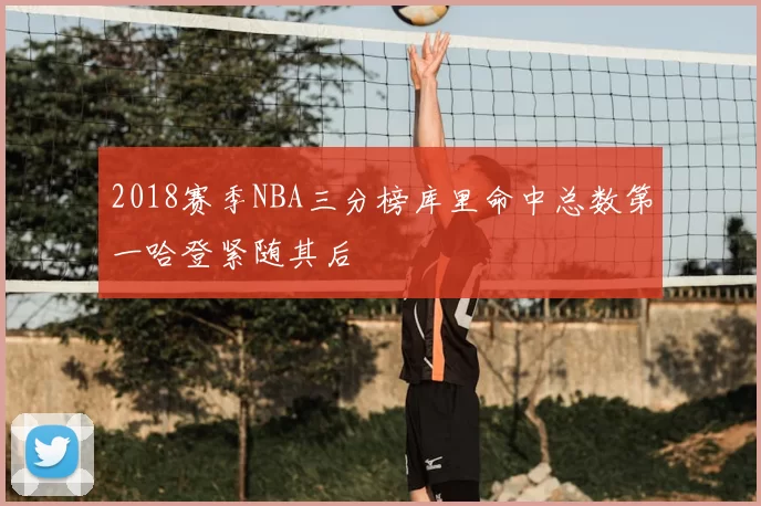 2018赛季NBA三分榜库里命中总数第一哈登紧随其后